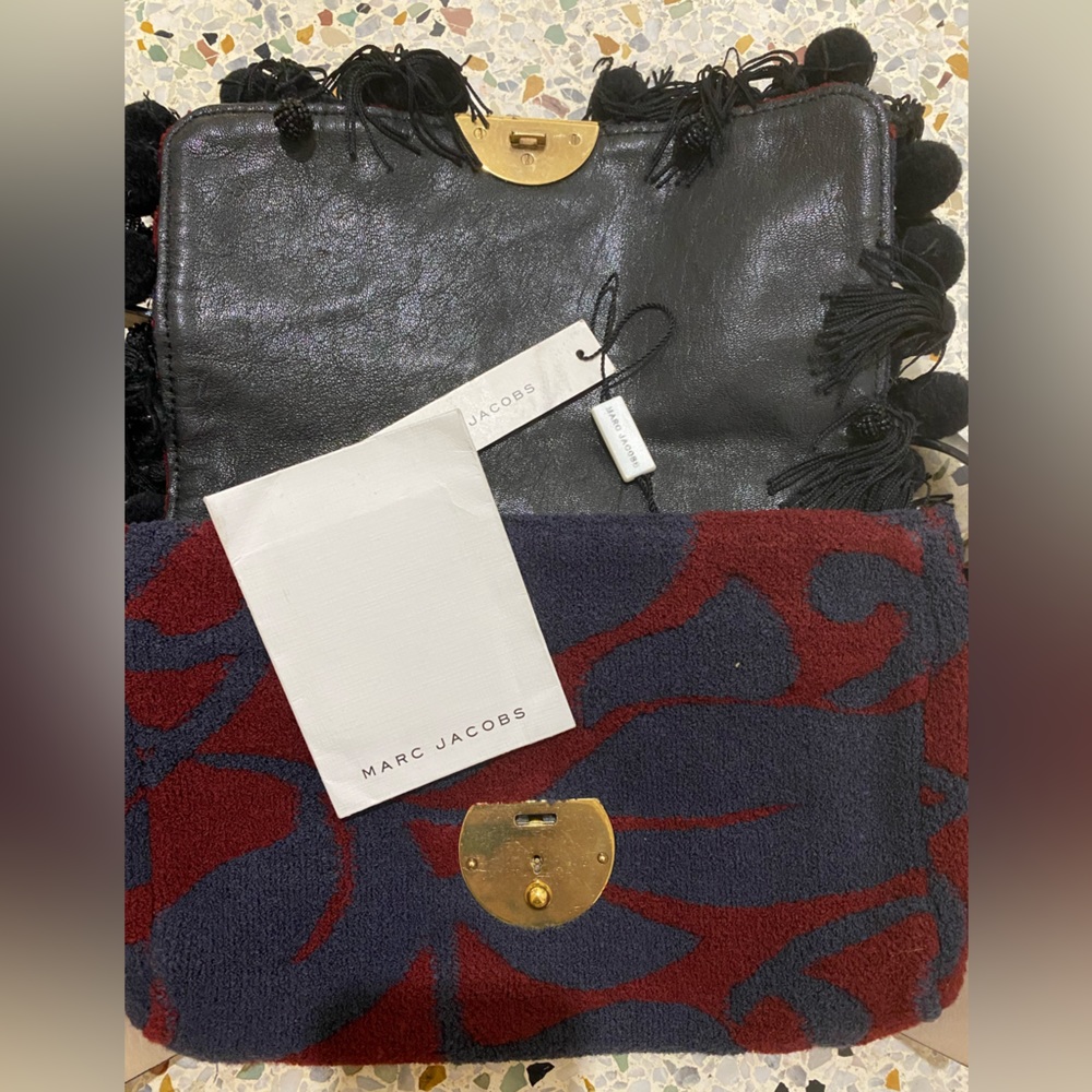 Marc Jacobs RUNWAY shoulder purse with fringes and beads - Picture 2 of 3